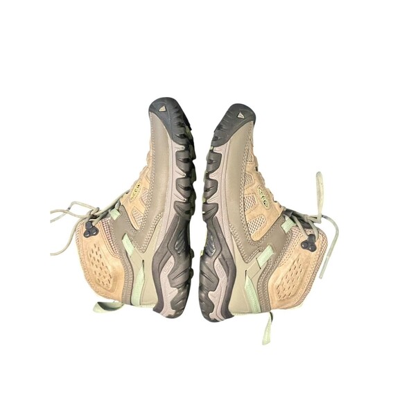 Keen Targhee Vent Mid Hiking Boots Women's Size 7 Brown Green Lace Up Outdoor - Picture 5 of 14